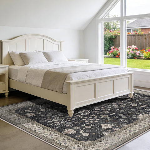 shinefly non-slip backing rug dining room keeps feet secure and furniture in place