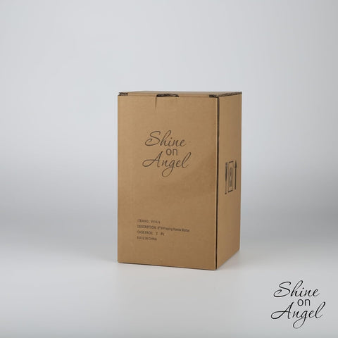 ShineOnAngel office or church display with freestanding prayer stone.