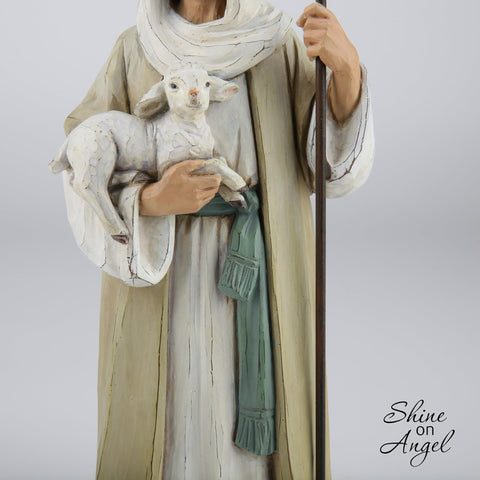 ShineOnAngel soft color sculpture to convey tenderness in any room.