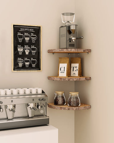 ShineZoom shelves installed in kitchen demonstrate space-saving storage