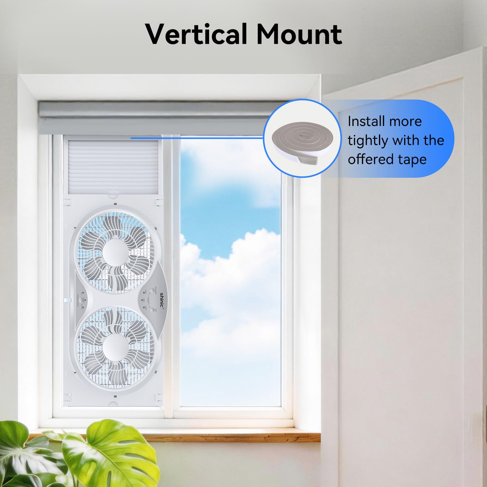 Shinic remote control storage illustration shows convenient control access.