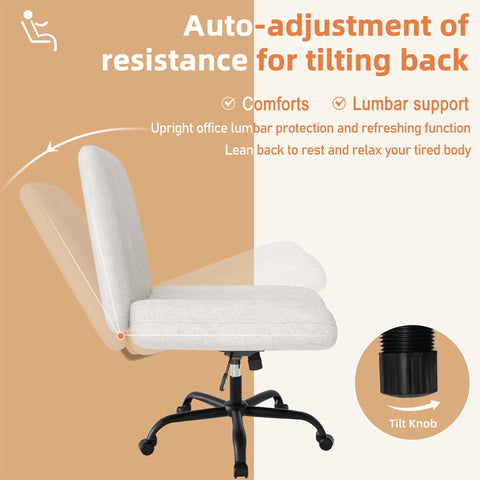 Shintenchi Criss Cross Chair 360-degree swivel for easy task access