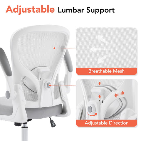 Shipborne chair flip-up armrests saving space on compact desks.