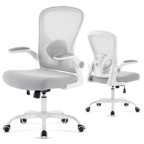 Shipborne chair in grey complements modern workstations