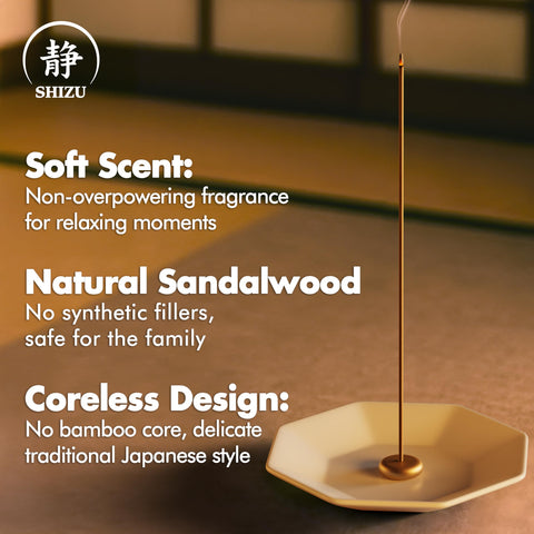 Shizu sixty sticks five-and-a-half-inch burn for winding down