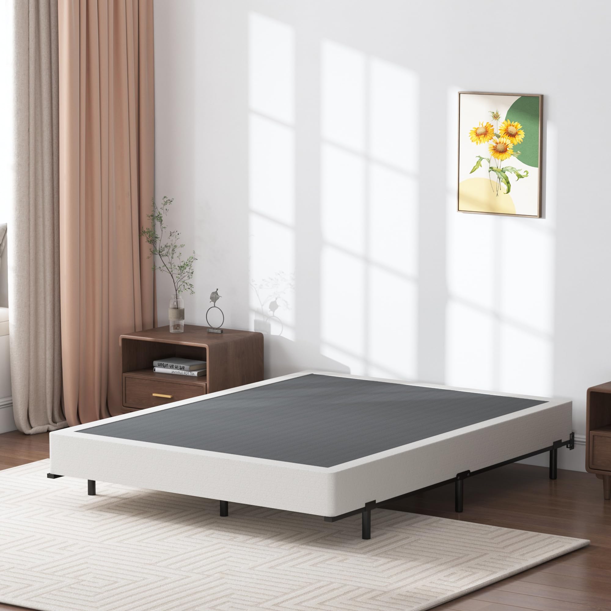 SHLAND 3000lbs capacity box spring supports heavy mattresses
