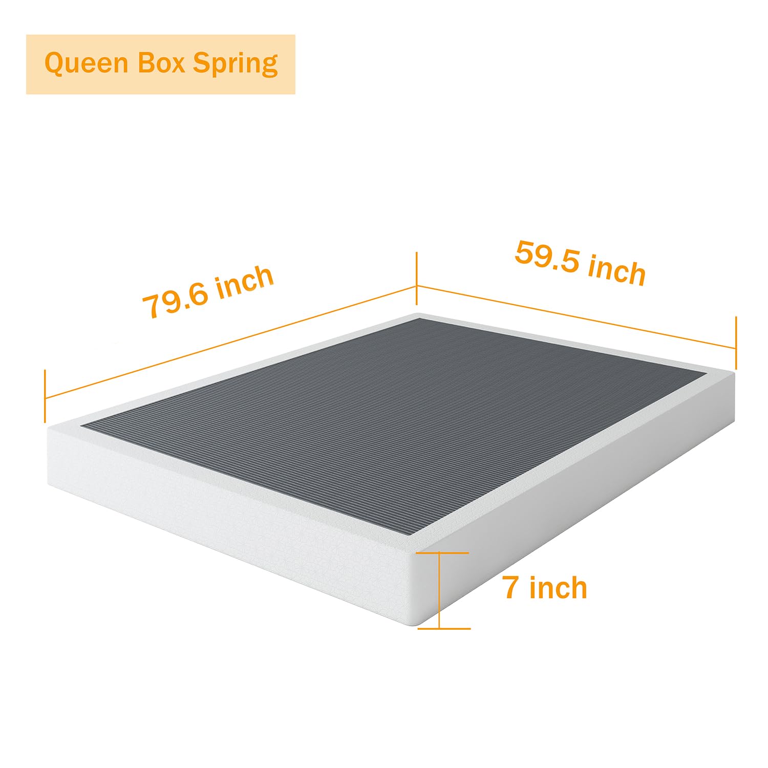 SHLAND heavy-duty metal frame close-up shows durable support.