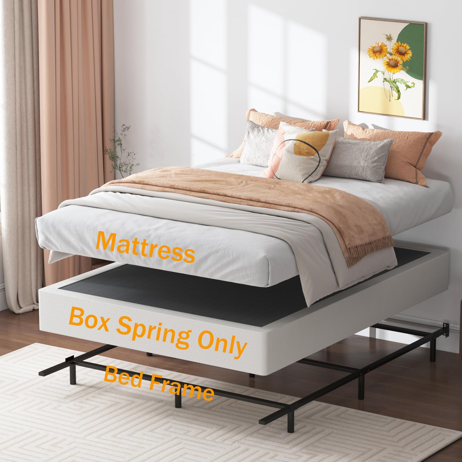 SHLAND quiet design minimizes noise for peaceful nights