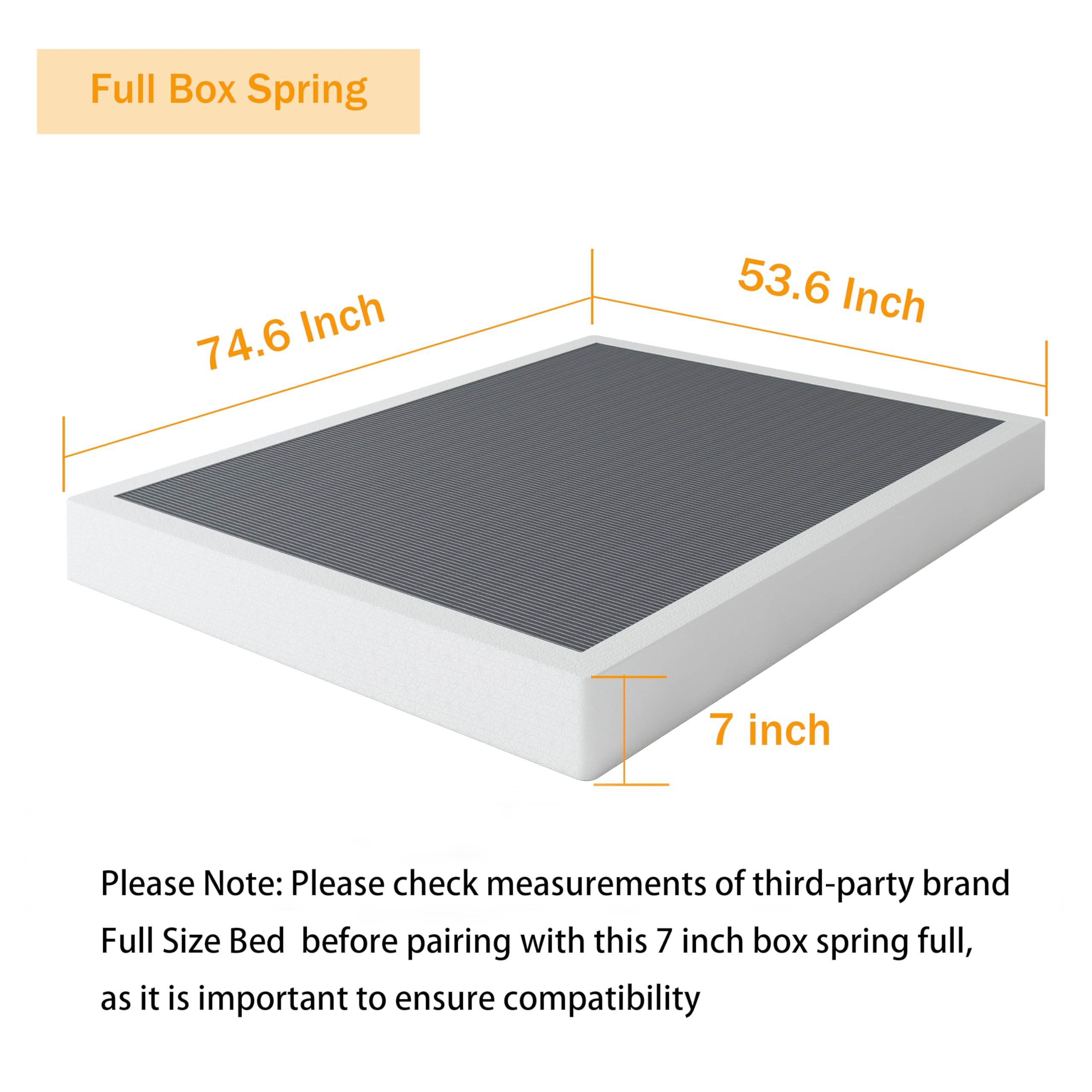SHLAND quiet foundation reduces squeaks for peaceful sleep