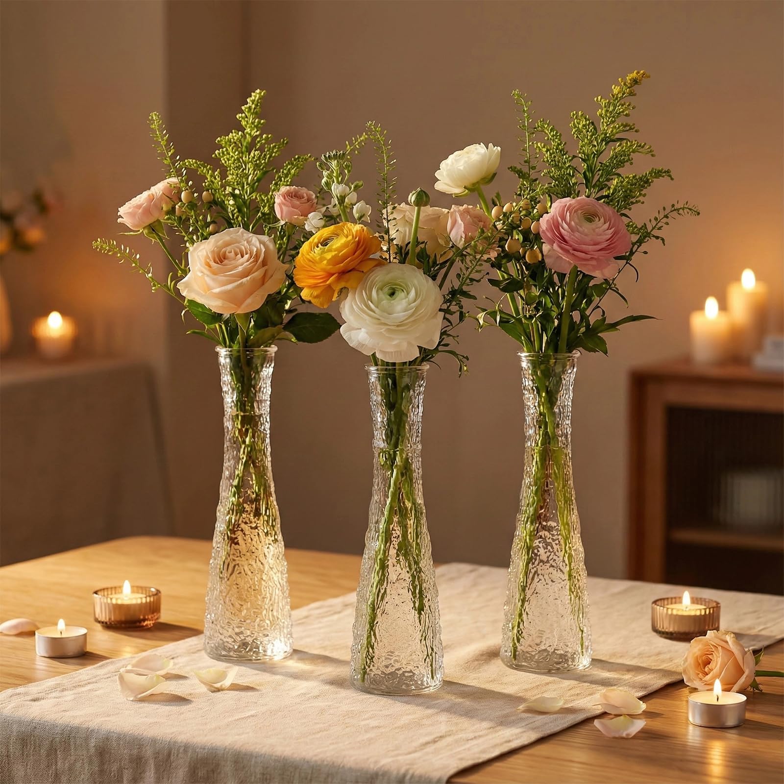 SHOHAYTO Single-stem vase perfect for roses in a modern setting