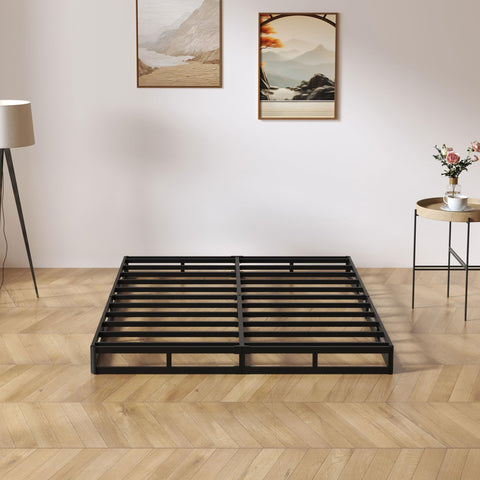SHOANED box springs no-noise design ensures a quiet night’s sleep.