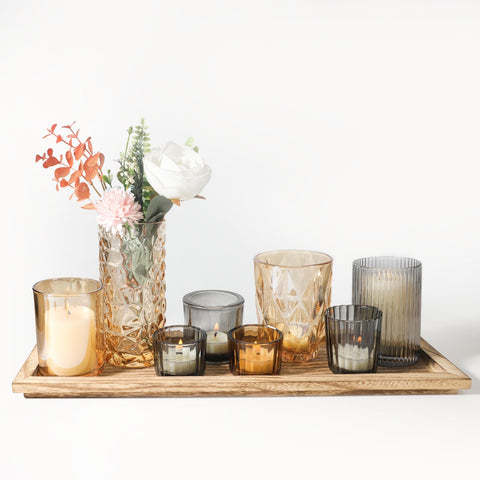 SHOHAYTO paulownia wood tray close-up highlighting lightweight durability and natural finish