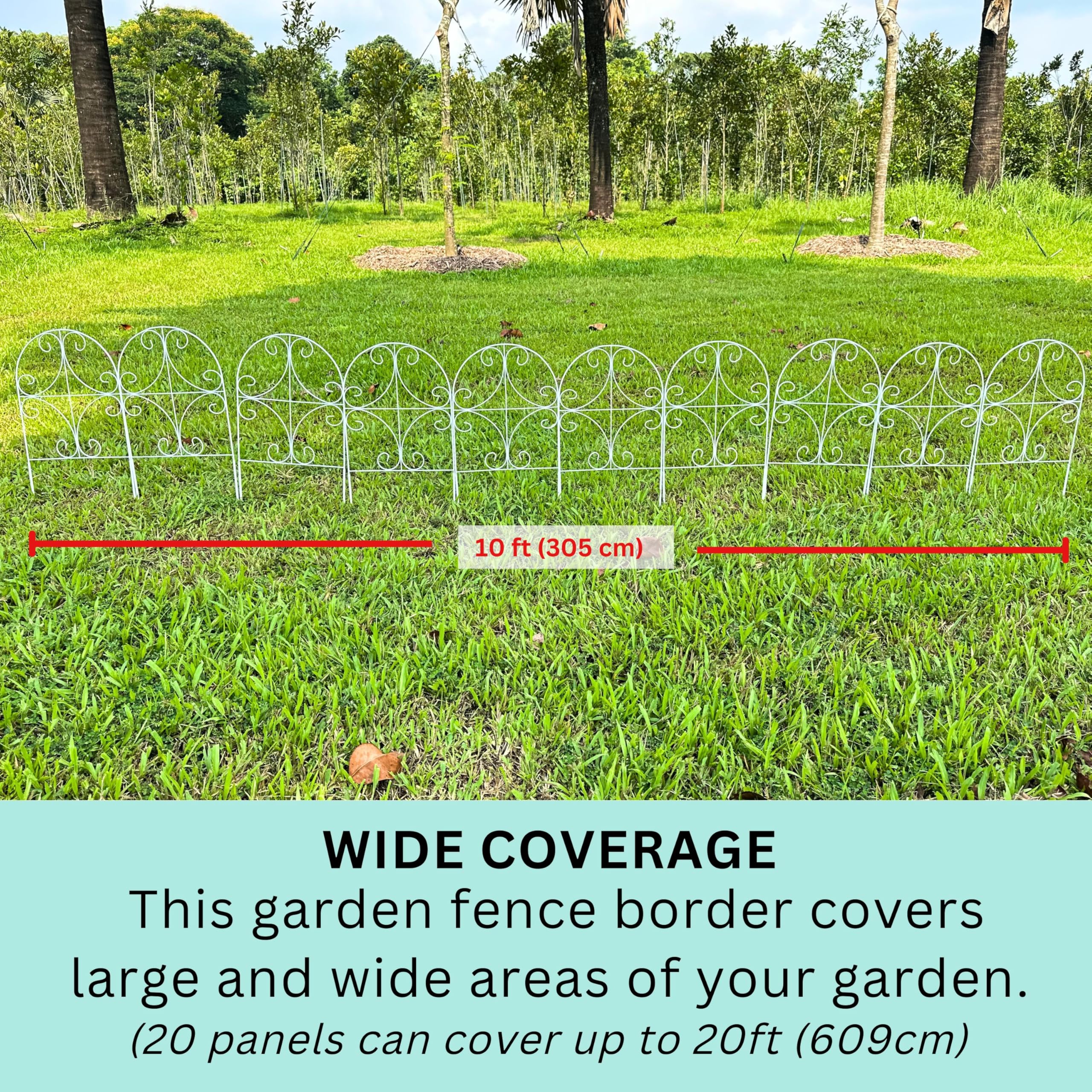 ShopLaLa 10-Panel Fence Set is easy to install without tools