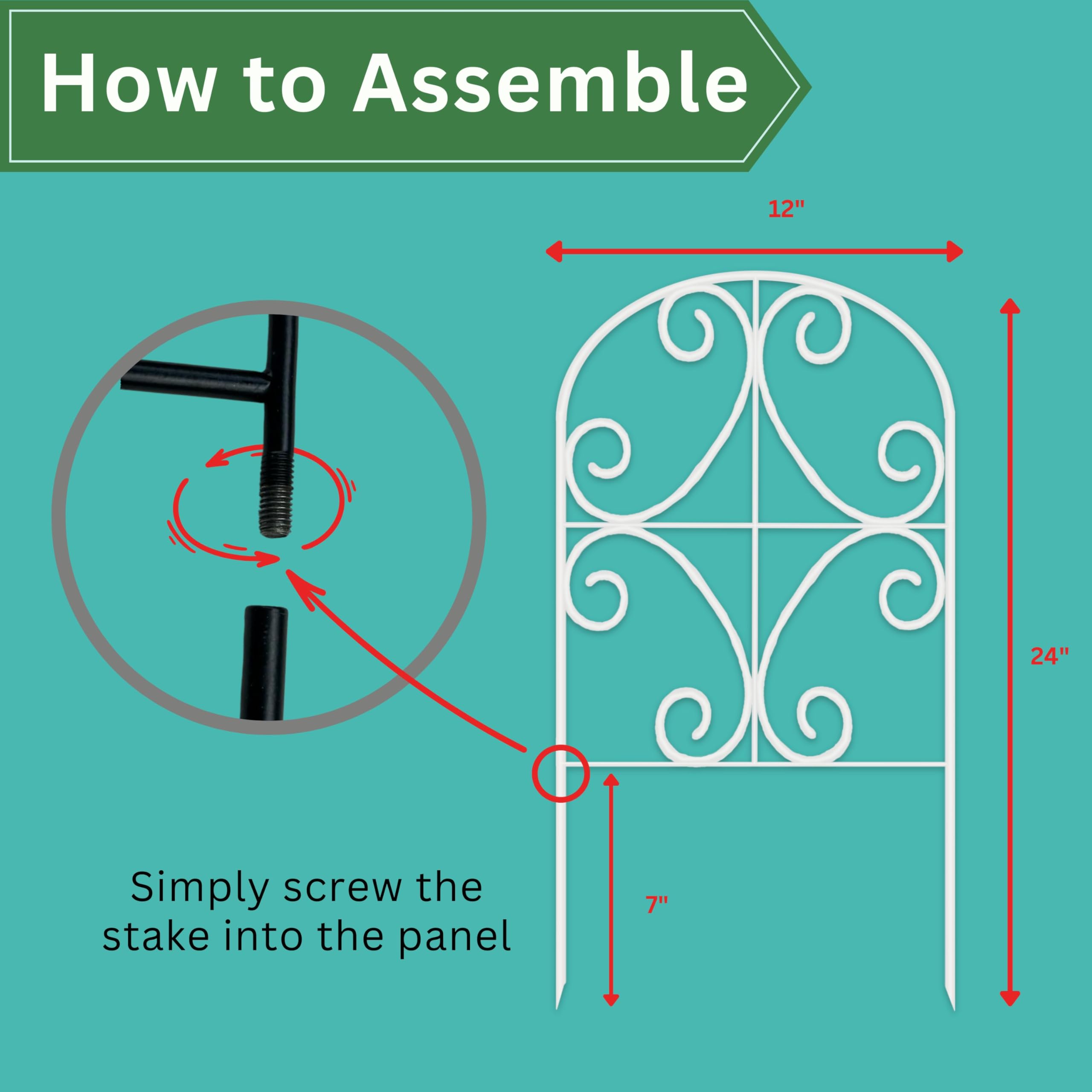ShopLaLa Design-Patent-Pending Garden Fence adds a modern exterior touch