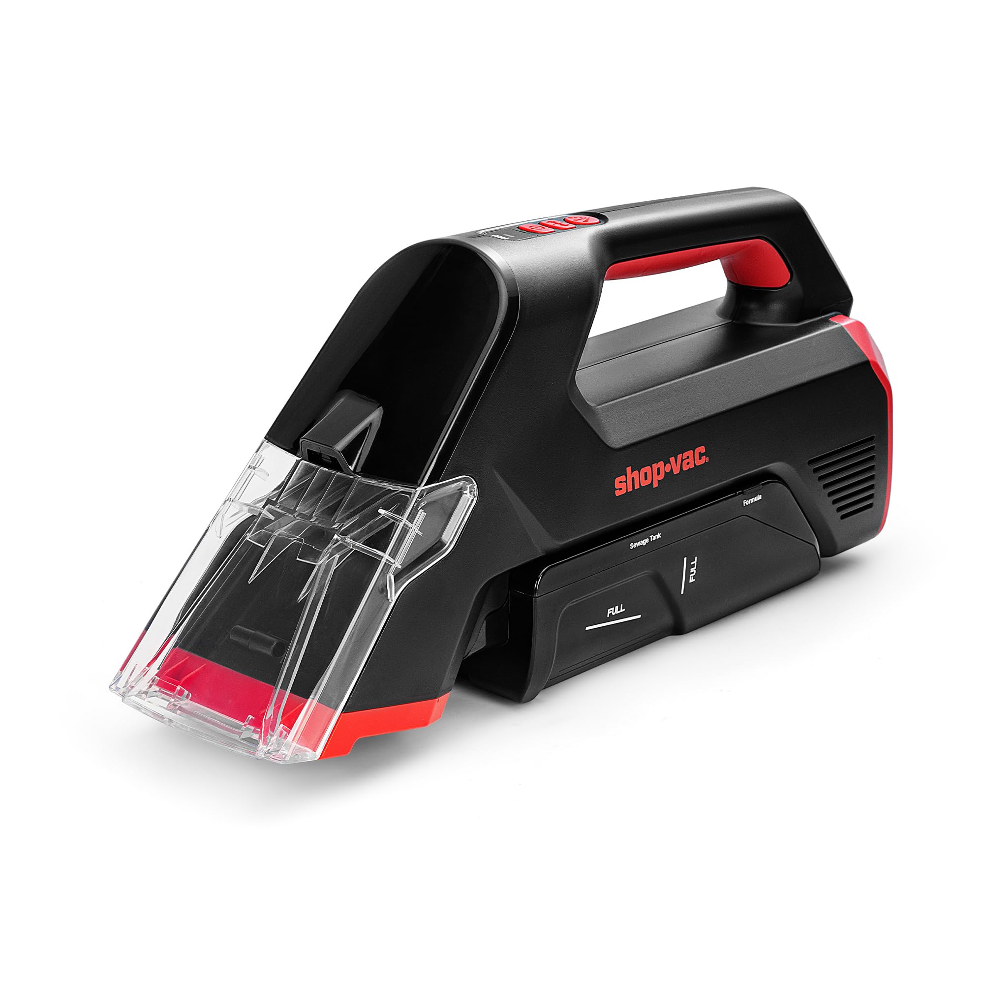 Shop-Vac 3-in-1 cordless spot cleaner for upholstery and car interiors.