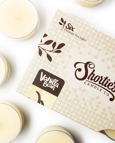 Shortie's Vanilla Bean tealight delivers strong scent throw for cozy spaces