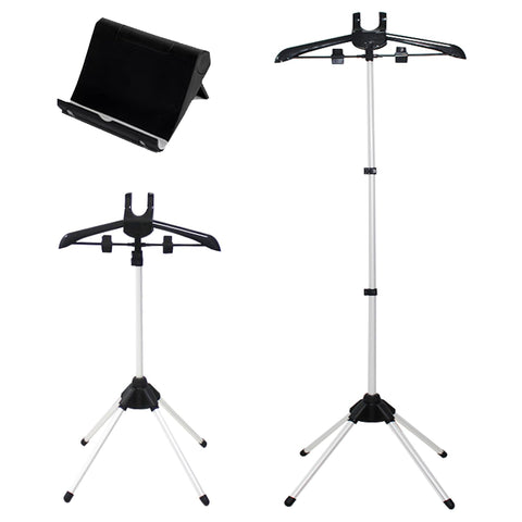 Shouken steamer hanger stand tall rack ready for gentle steaming.