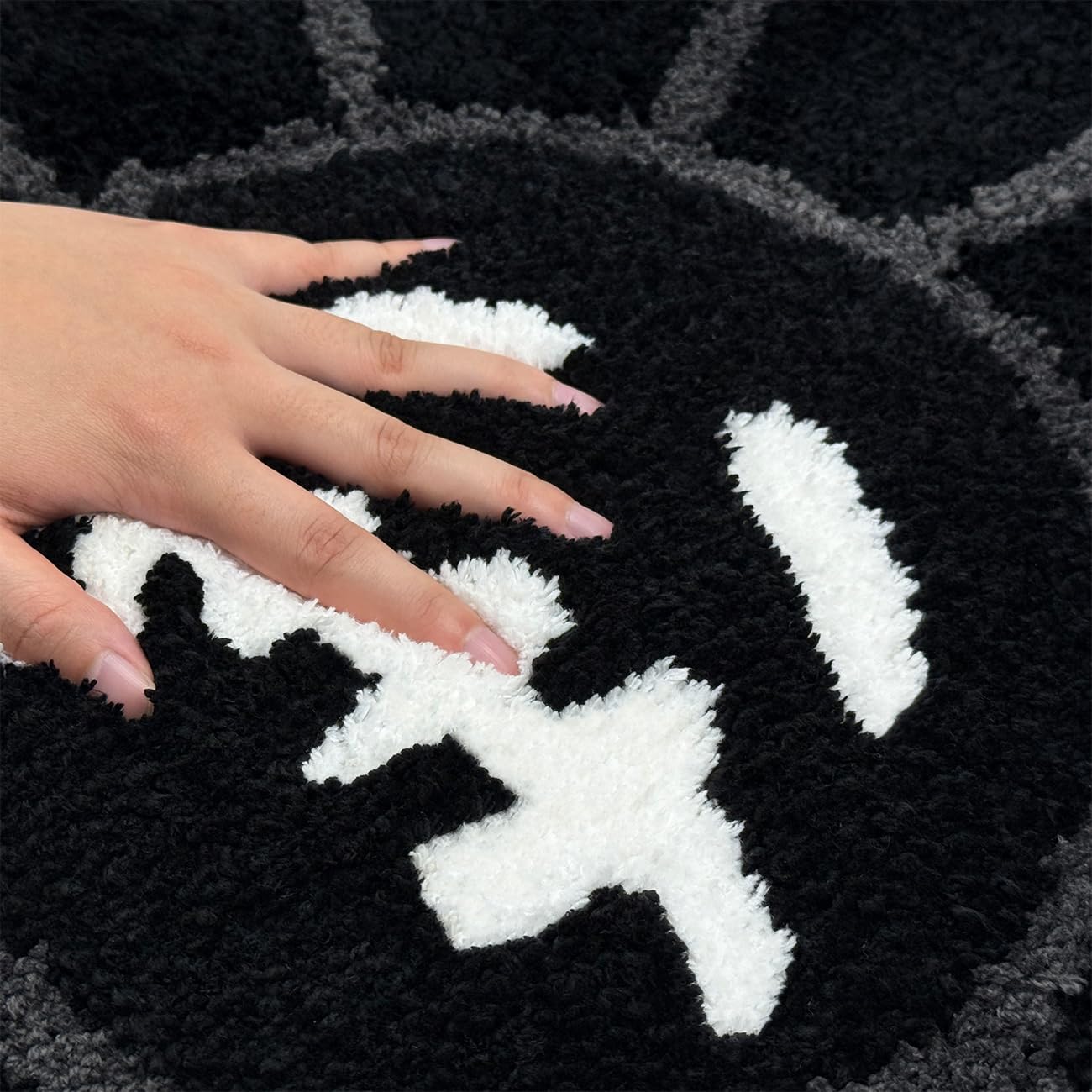 3.3 ft Shovagy rug expands space for living rooms while maintaining plush look.