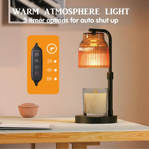 showyearn candle warmer lamp adjustable height suits different candle sizes and placements