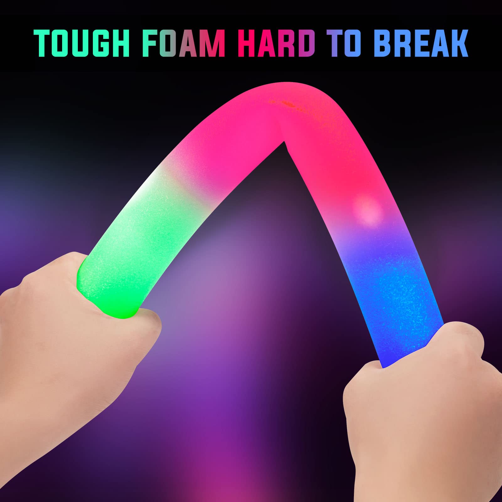 SHQDD 100-pack glow sticks ready for events and bulk gifts