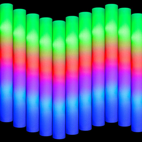 SHQDD foam glow sticks illuminate parties with bright, safe foam design.