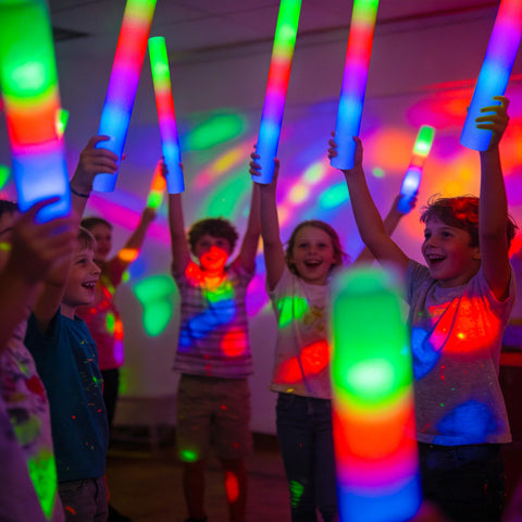 SHQDD foam glow sticks enable creative play and games at events.