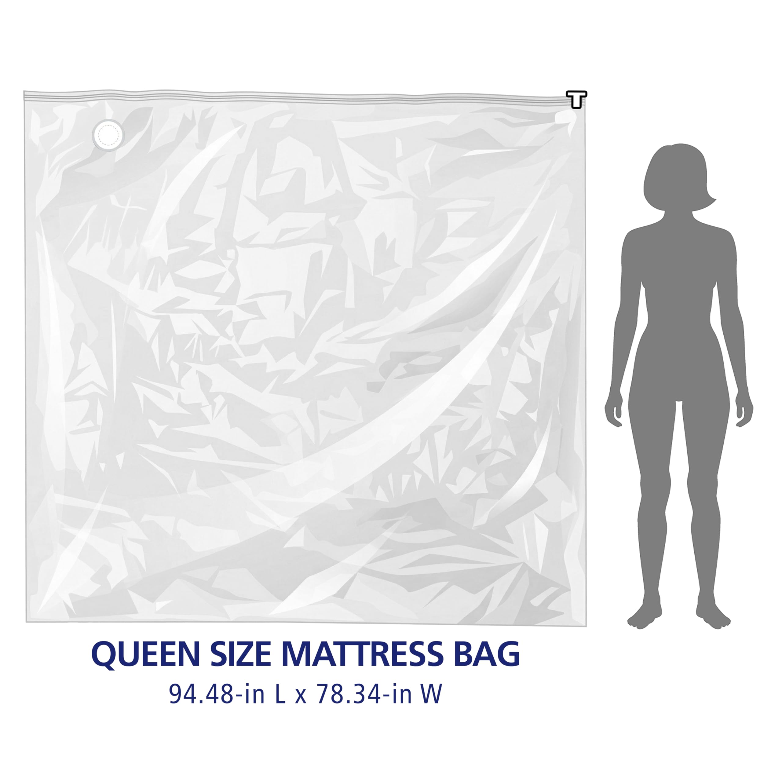 Shrink-Pak dust and moisture barrier for mattress storage