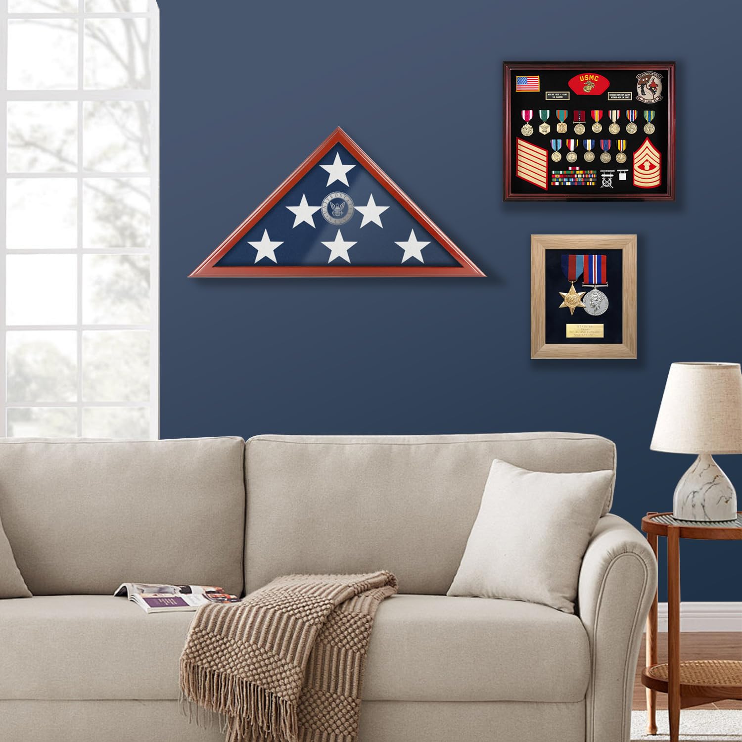 Gift-ready SHTALHST flag case packaging signifying thoughtful remembrance