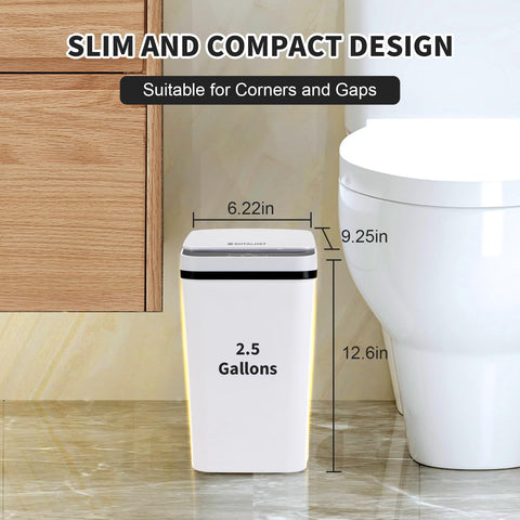 SHTALHST sensor lid in action demonstrates touchless, quick opening.