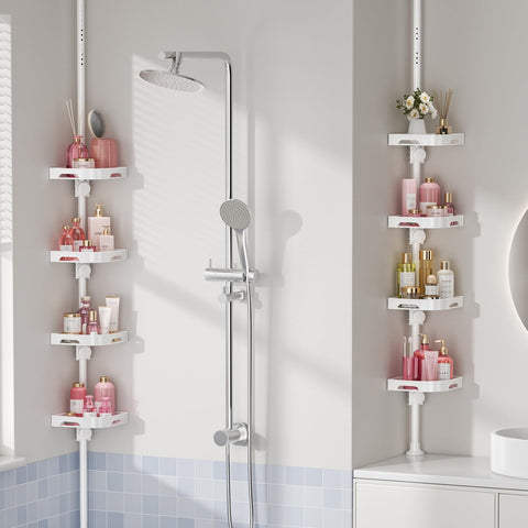 Shuang Qing adjustable height adapts to various shower products.