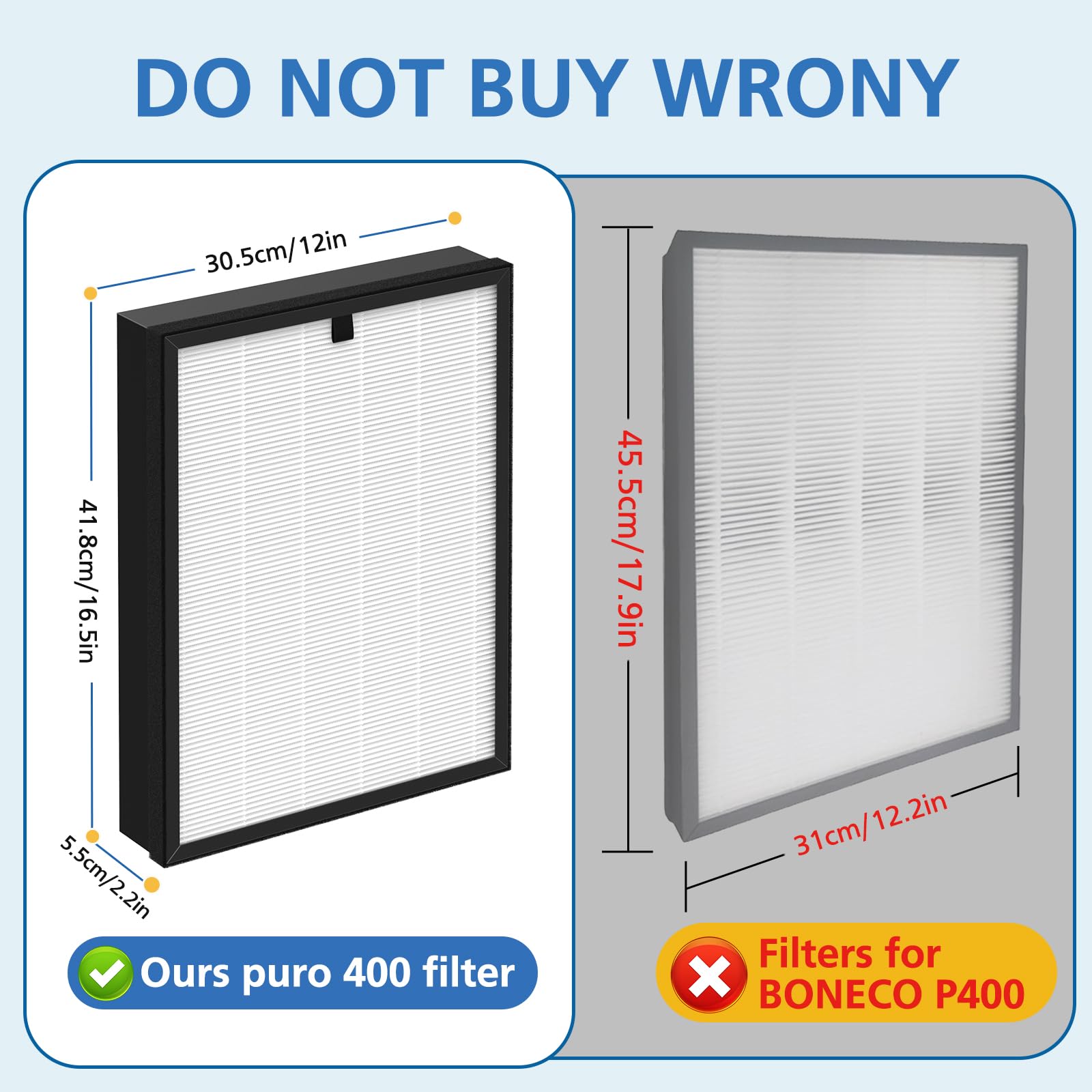 ShufudeJa activated carbon filter absorbs odors effectively.