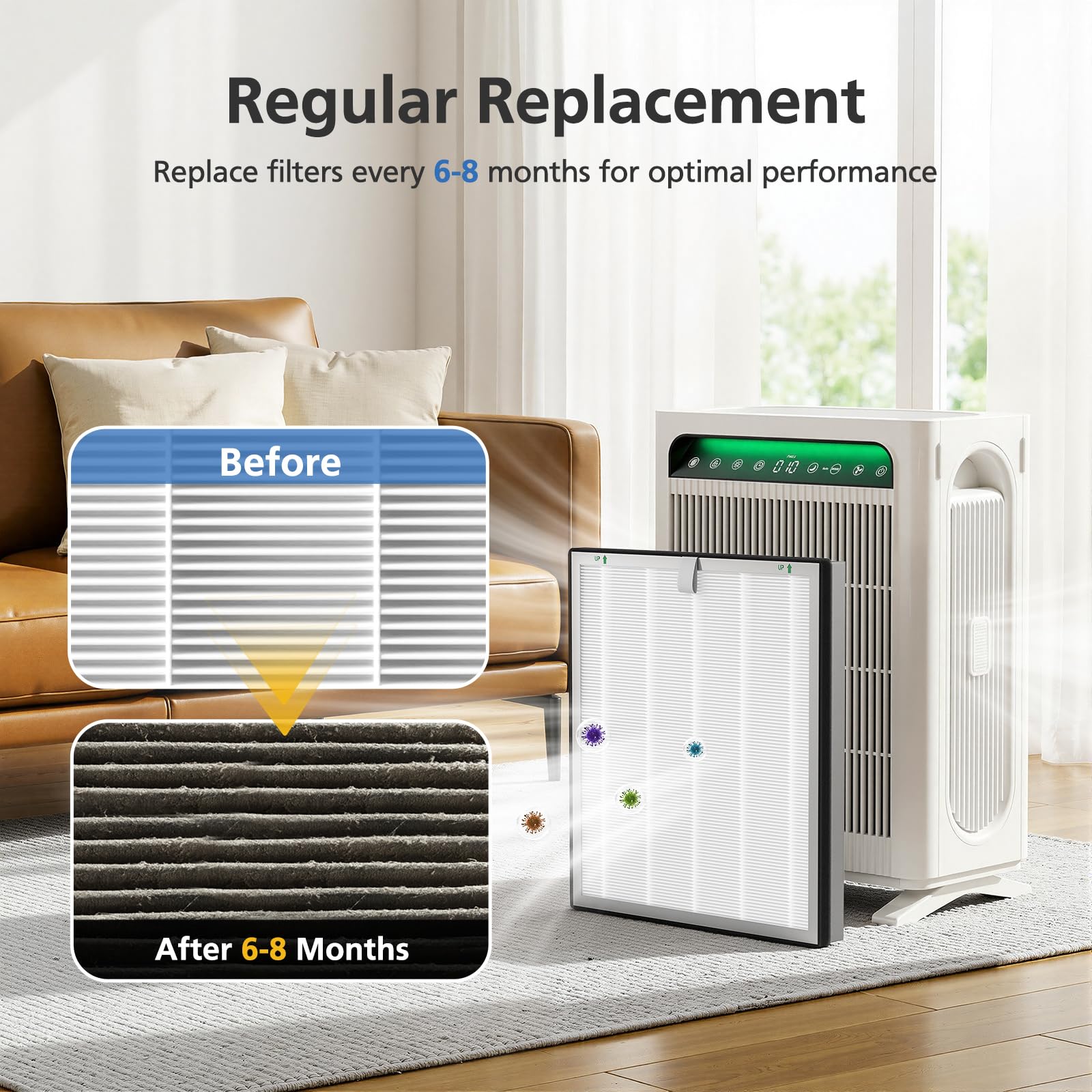 ShufudeJa APH4000 dust pollen pet dander focus demonstrates versatility