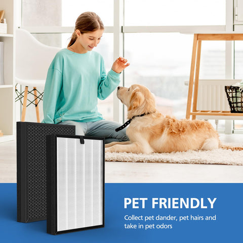ShufudeJa dust pollen filter blocks fine particles for cleaner rooms.