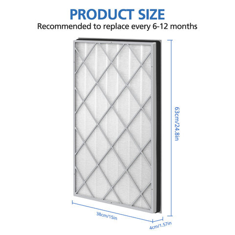 ShufudeJa HE601 activated carbon layer captures odors and VOCs