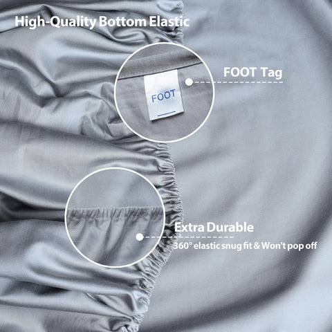 Shunjie.Home deep-pocket fit for adjustable beds demonstrated.