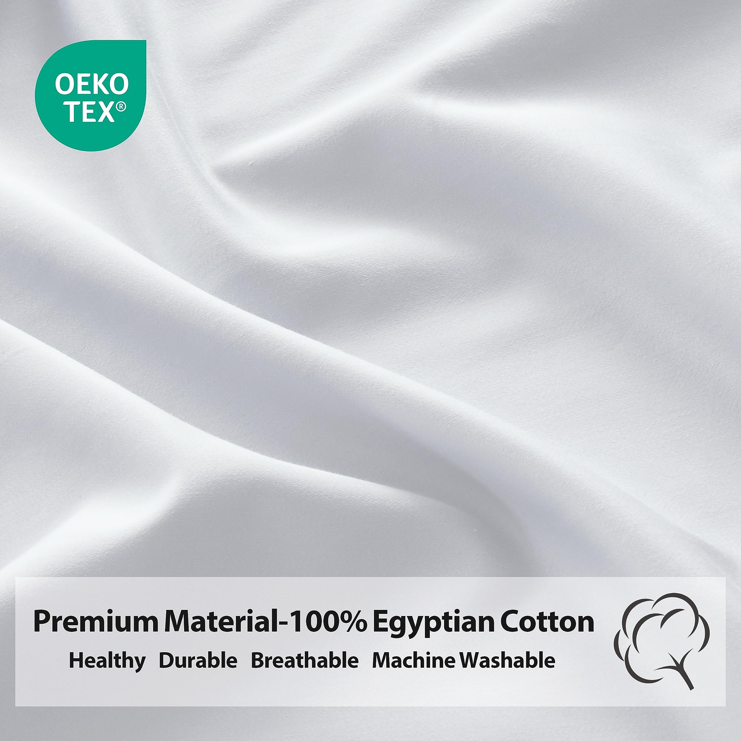 Shunjie.Home folded sheet shows sateen weave texture for silky soft surface.