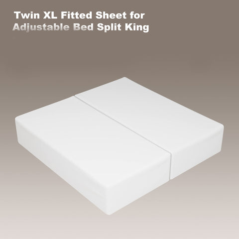 Shunjie.Home two-pack pure cotton twin-xl fitted sheet demonstrates practical value and easy care.