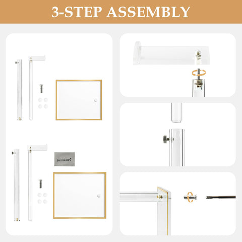 SHUNKAIZS quick-setup kit enables fast, elegant displays.