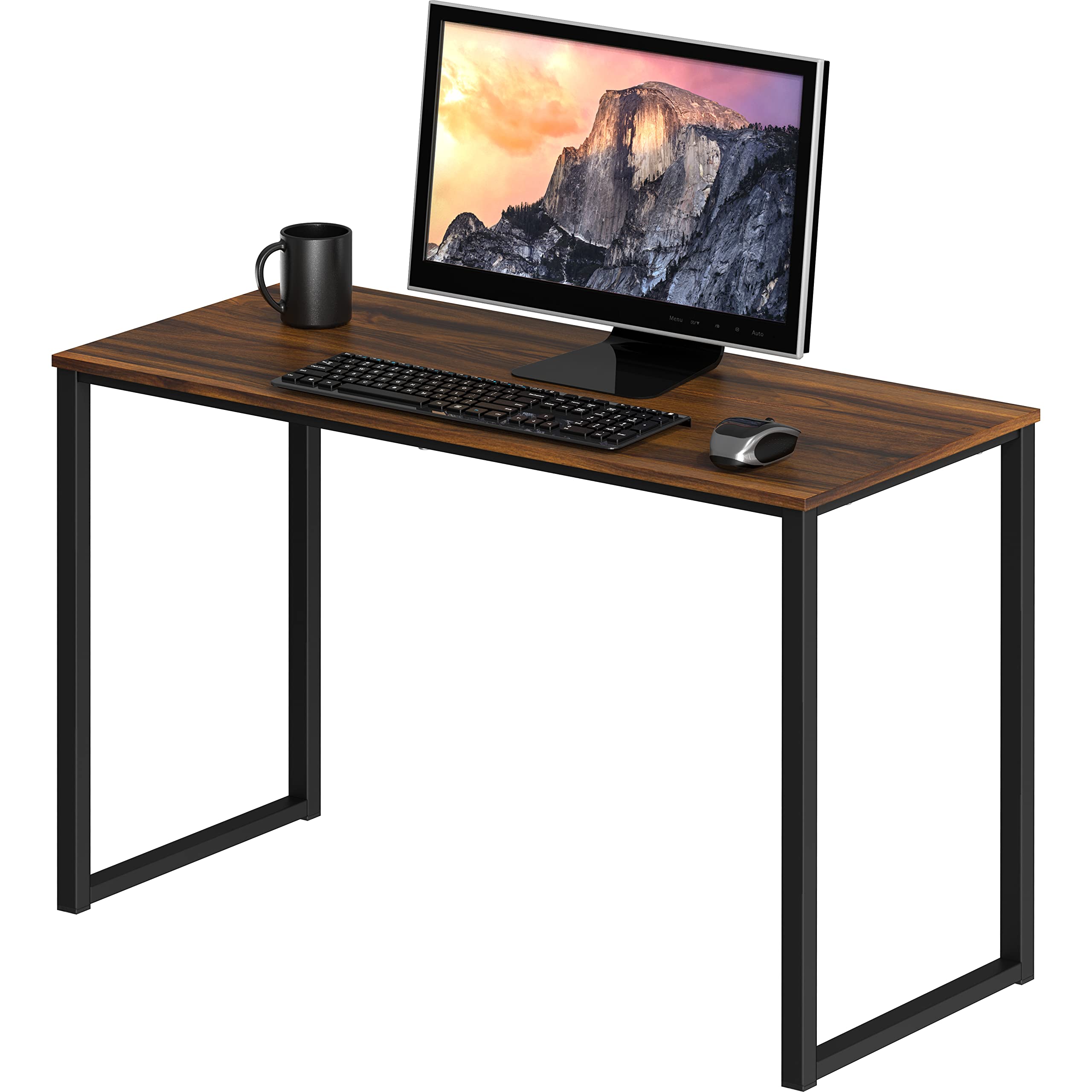 SHW Mission 32-inch desk front view highlighting compact home office design.