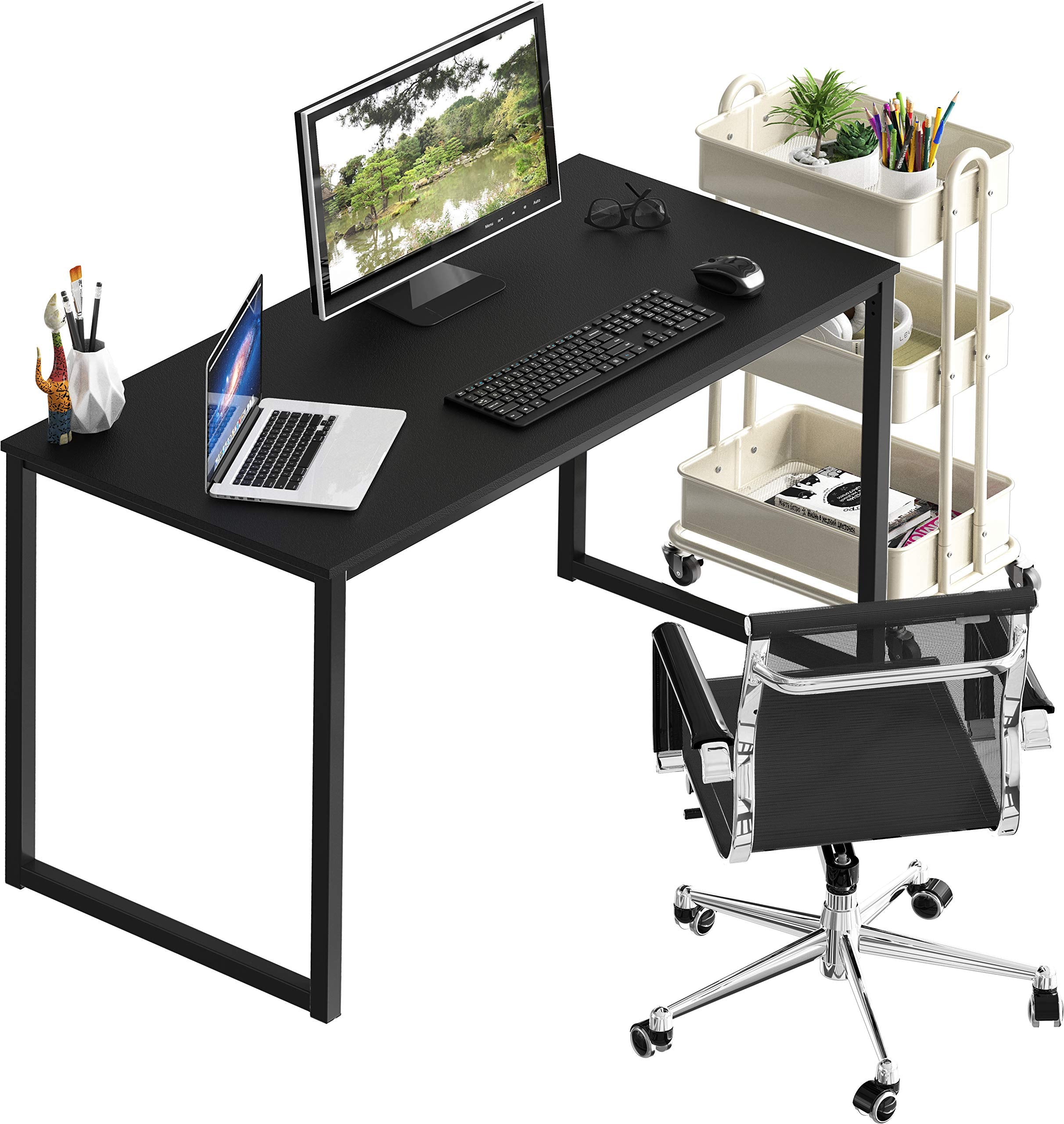 SHW Mission 40-Inch Desk assembly steps guide a quick setup