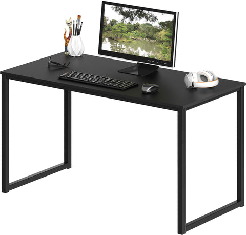 SHW Mission 40-Inch Desk top view shows compact, space-saving design for small spaces