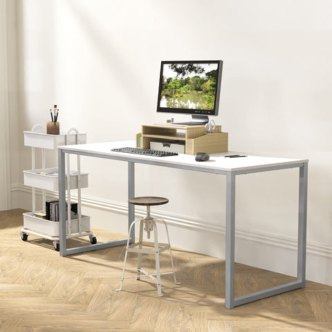 Home office scene featuring SHW Mission desk for remote work and study.