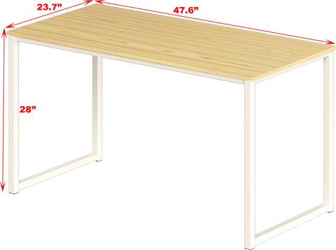 SHW Mission 48-Inch oak front angle reveals clean lines and depth