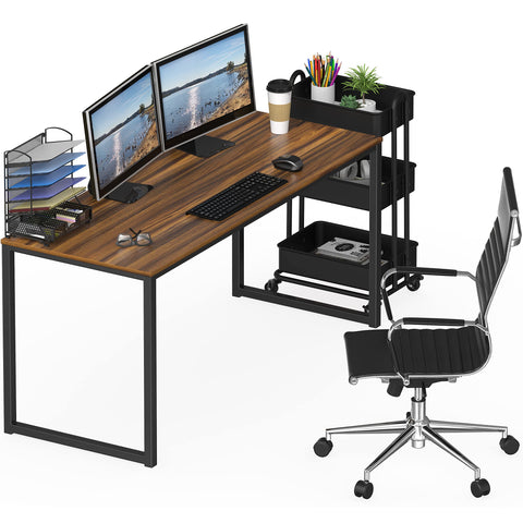 SHW Mission 55 ready for multi-monitor setups with ample room.
