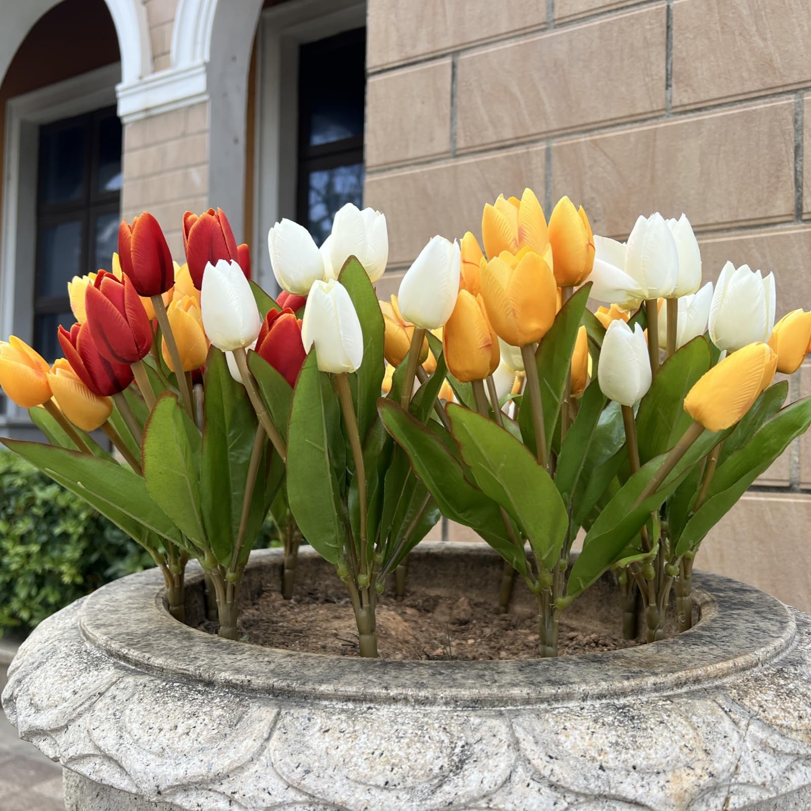 Shyshining UV-resistant fake flowers with realistic texture