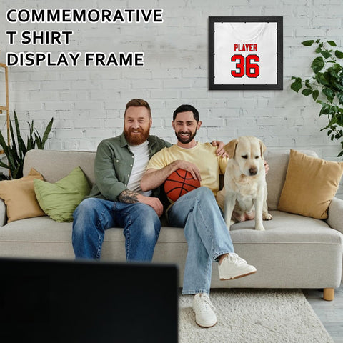 Sibosen jersey display case suitable for photos and memorabilia