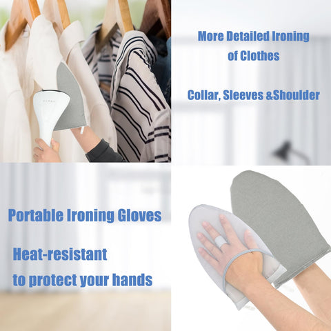 Sibosen foldable design travels easily for on-the-go steaming.