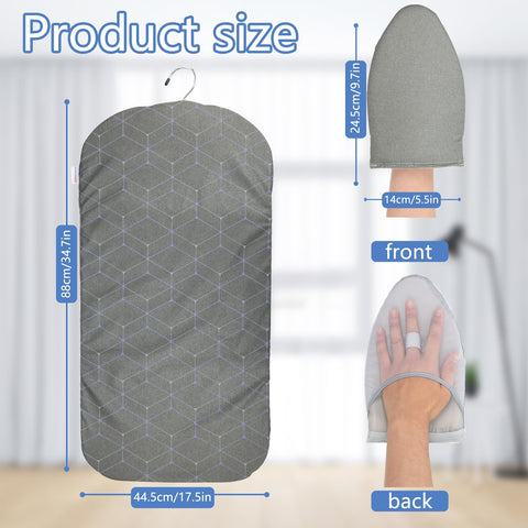 Sibosen steamer board includes protective glove for safe steaming sessions.