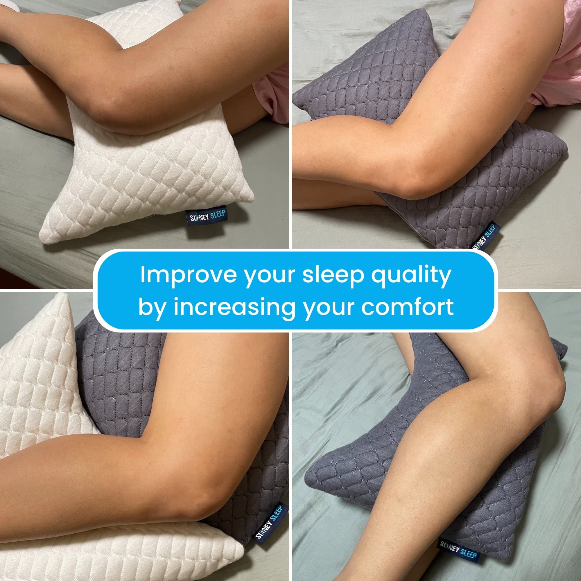 Sidney Sleep adjustable loft lets you customize height for preferred support