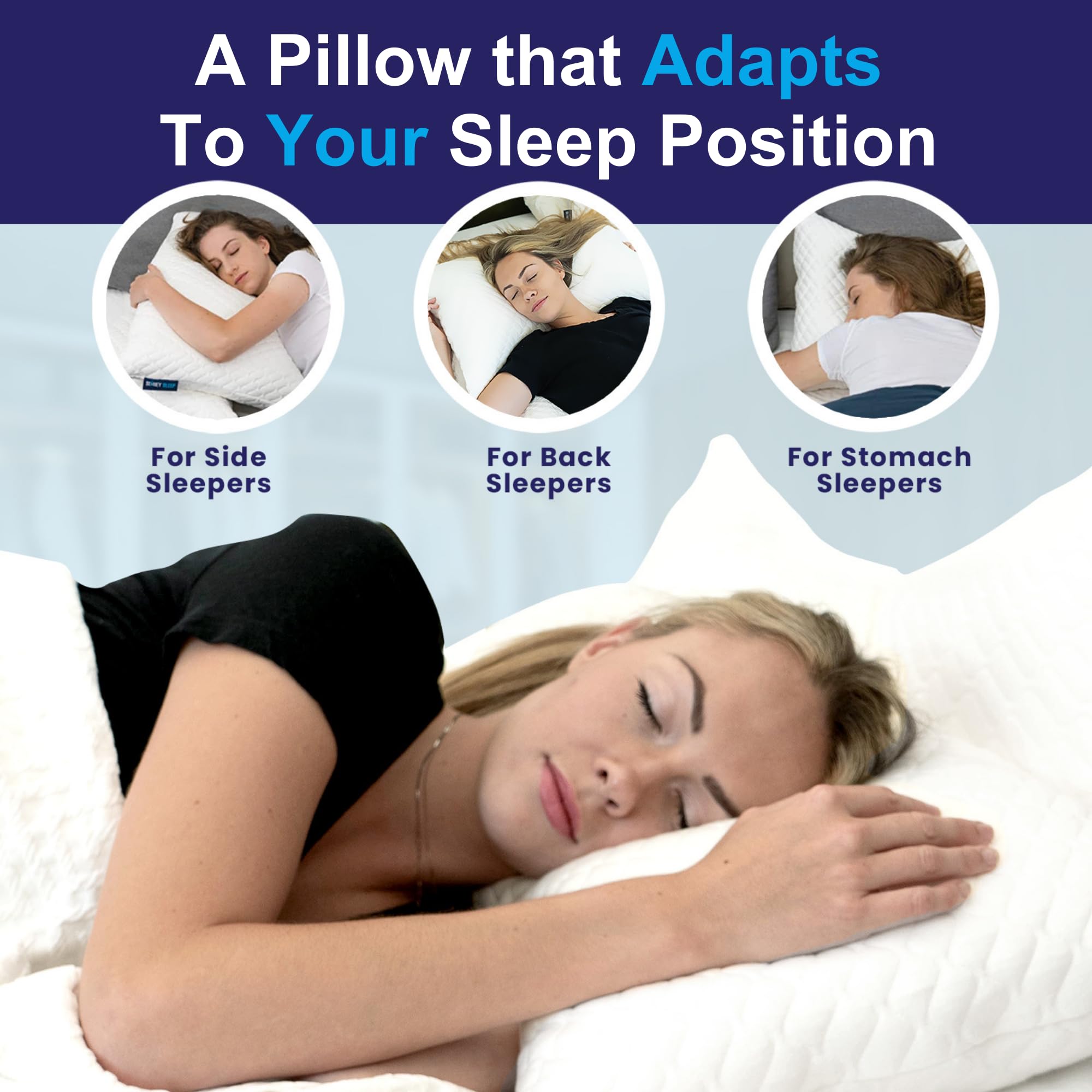 Sidney Sleep included extra-fill option for customizable firmness.
